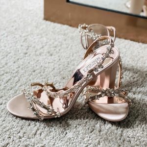 Badgley Mischka Stiletto Bridal with Jewels